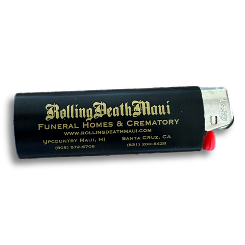 RollingDeathMaui Funeral Homes & Crematory BIC Lighter