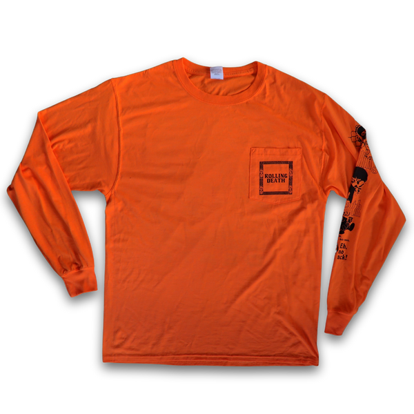"PRIMO Ripper"SAFETY COLORED LS Pocket Tee W/ Pen or PreRoll separator