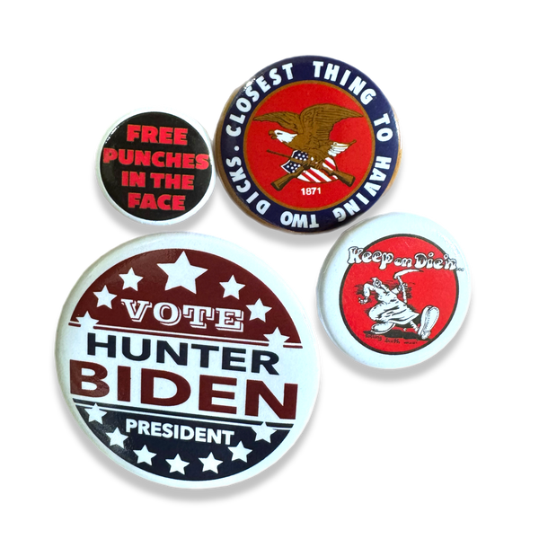 America v2.0 Button 4 Pack