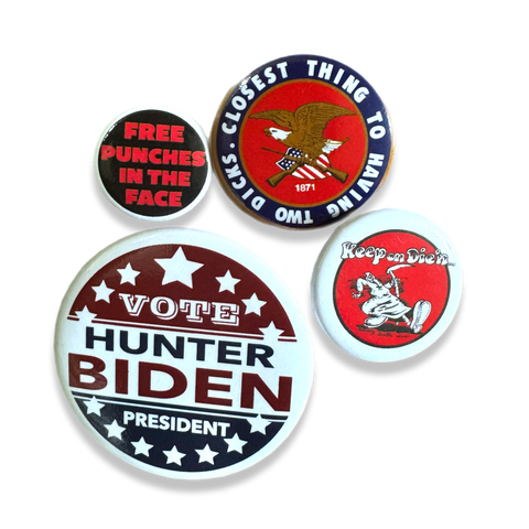 America v2.0 Button 4 Pack