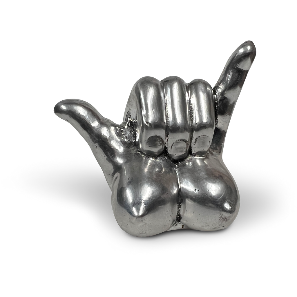 Titty Shaka made from Polished Aluminum Rolling Death Maui