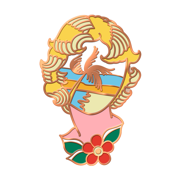 Face of Paradise V2.0 (Sunset) Pin