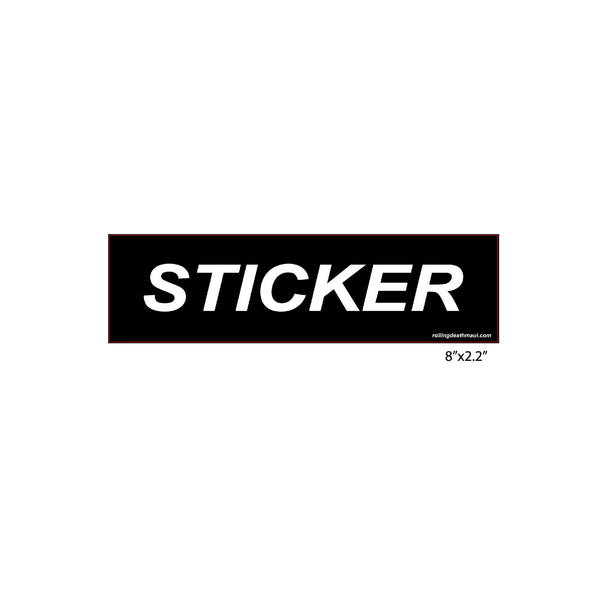 STICKER Sticker