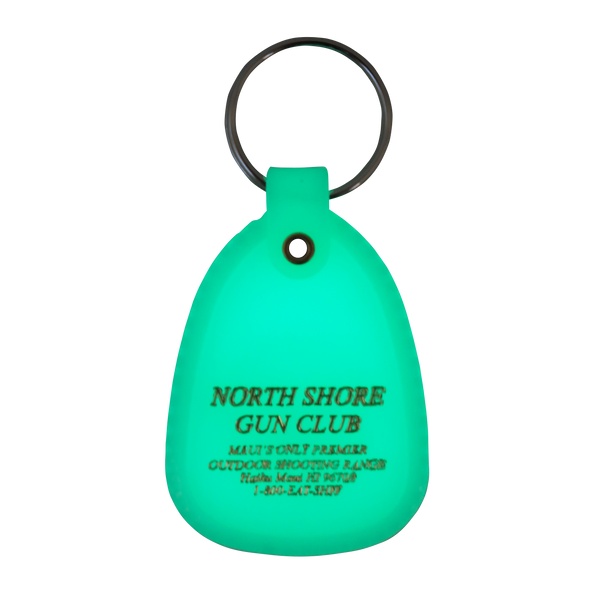 Glow In Dark NORTH SHORE GUN CLUB Keychain