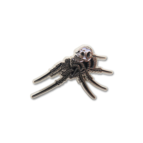 Skull Spider Pin