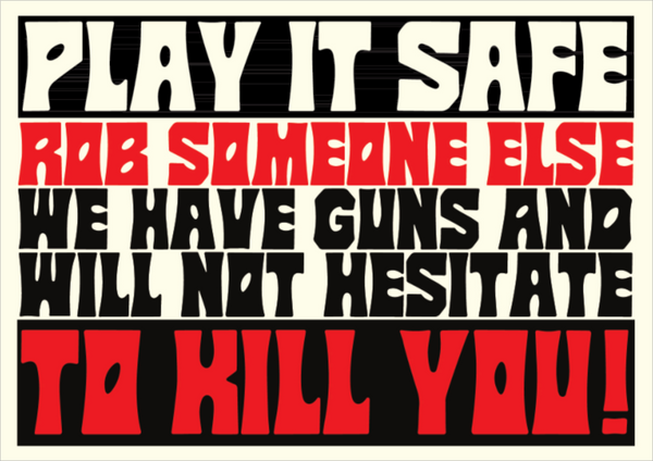 HAVE GUNS & WILL NOT HESITATE TO KILL YOU! Sticker