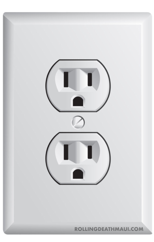 Fake Airport Outlet Sticker 3-Pack