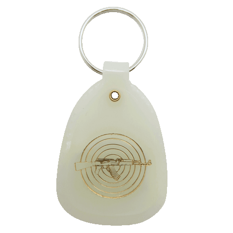 Glow In Dark NORTH SHORE GUN CLUB Keychain